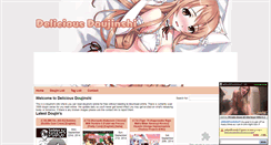 Desktop Screenshot of deliciousdoujinshi.com