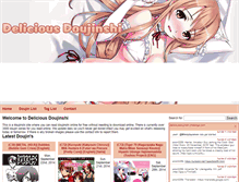 Tablet Screenshot of deliciousdoujinshi.com